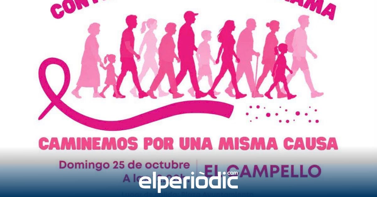 El domingo, marcha contra el cáncer de mama en El Campello