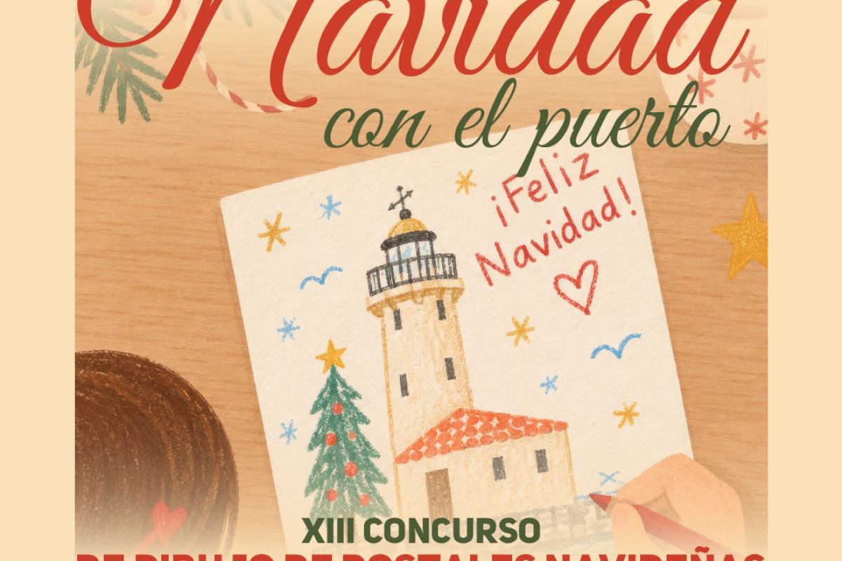 PortCastelló convoca el XIII concurso escolar de dibujo de postales navideñas