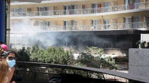 Declarado un incendio en un hotel de Benicàssim