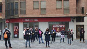 Cacerolada de protesta de la hostelería de la Vall d'Uixó