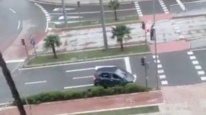 Accidentada fugida d'un conductor begut a Castelló després de col·lidir contra un altre vehicle