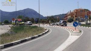 Una conductora que septuplicaba la taxa d'alcohol s'ix de la carretera a Alacant
