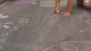 Els xiquets de Borriana plasmen el seu art al carrer
