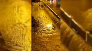 Las fuertes tormentas inundan las calles de varios municipios de Alicante