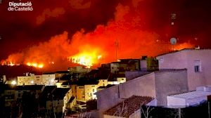 Así evoluciona el dramático incendio del interior de Castellón, el primer gran incendio del año