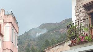 Precipitacions irregulars i de curta duració amb dos conats d'incendi per un llamp a Castelló