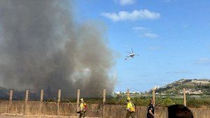 Controlado el incendio forestal que ha obligado a desalojar a 15 personas en Cullera