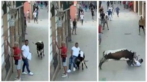 La insólita cogida que han dejado los ‘bous al carrer’ de Burriana