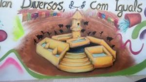 Les Penyes en Festes de la Vall d'Uixó ja tenen el seu mural representatiu