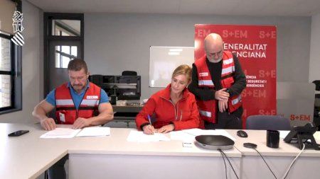 Llegada y primeros minutos de la exconsellera Salomé Pradas al CECOPI el pasado 29 de octubre de 2024