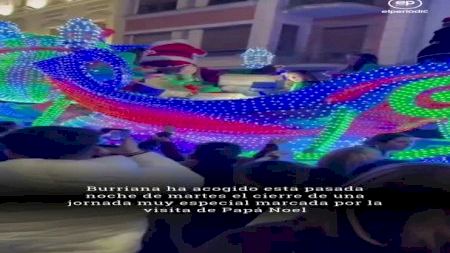 Papà Noel arriba a Borriana