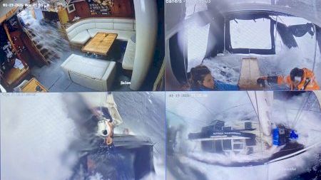 Una expedición valenciana, sorprendida por una gigantesca ola de 10 metros cuando navegaba rumbo a la Antártida: "Estábamos dentro del mar"